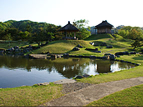 イメージ：名勝　楽山園