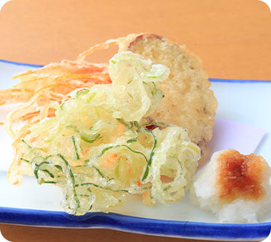 イメージ:地元野菜の天ぷら